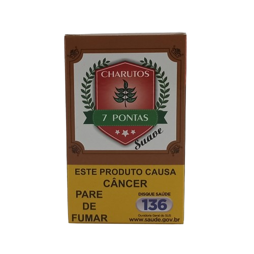 Caixa Charutos 7 Pontas Suave 10un (4500)