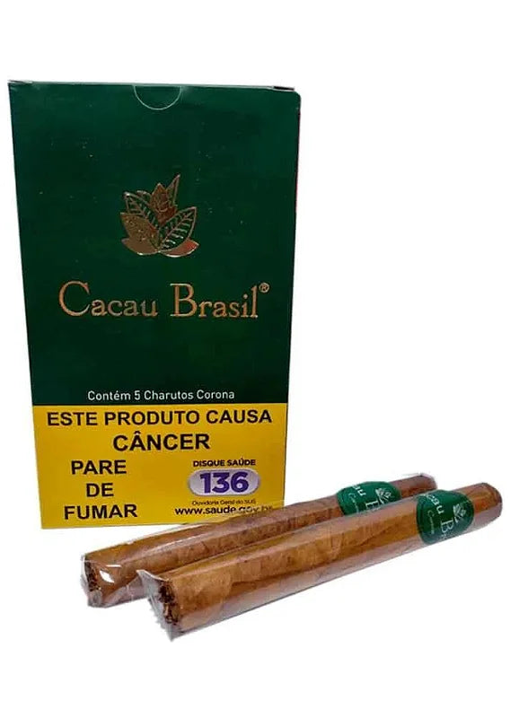 Charuto Cacau Brasil (Tradicional) cx c/ 5un (4500)