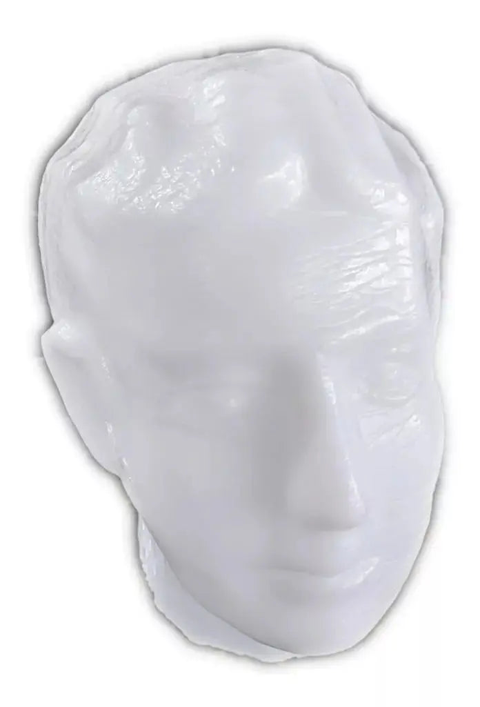 Cabeça De Cera Masculina Branca 17cm (1500)