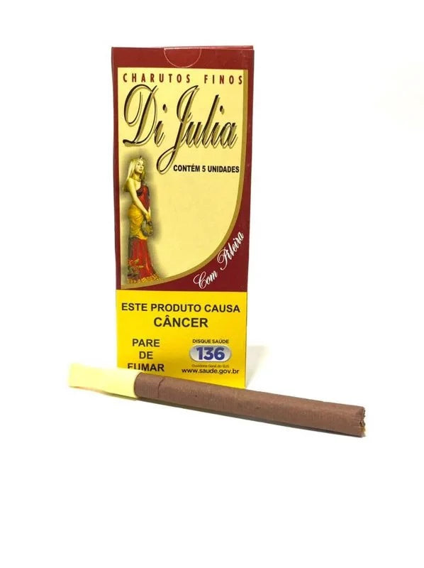 Cigarrilha Di Julia Com piteira Cereja cx c/ 5un (4500)