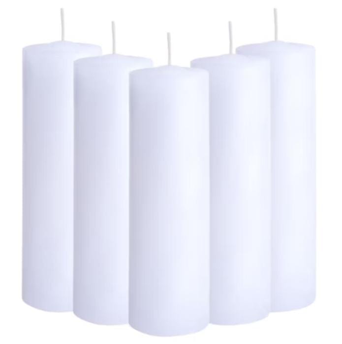 Pacote Velas 7 Dias Branca C/10 270g (8000)