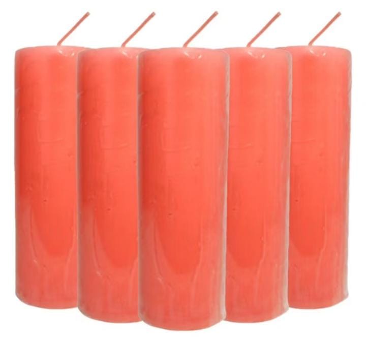 Pacote Velas 7 Dias Rosa C/10 270g (8000)
