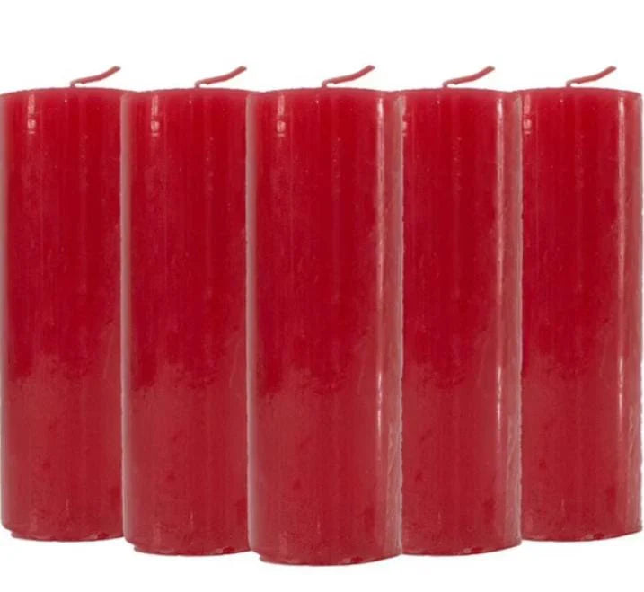 Pacote Vela 6 Dia Vermelha C/10 230g (5500)