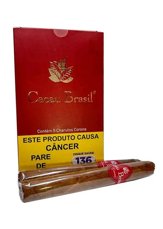 Charuto Cacau Brasil (Conhaque) cx c/ 5un (4500)