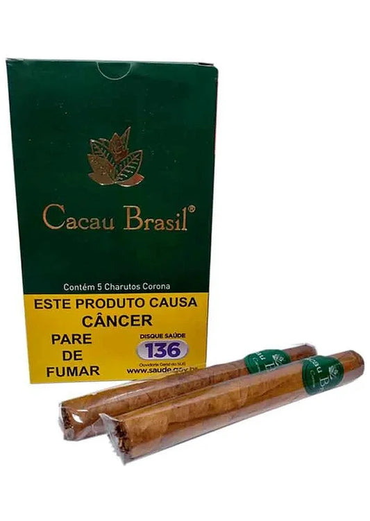 Charuto Cacau Brasil (Tradicional) cx c/ 5un (4500)