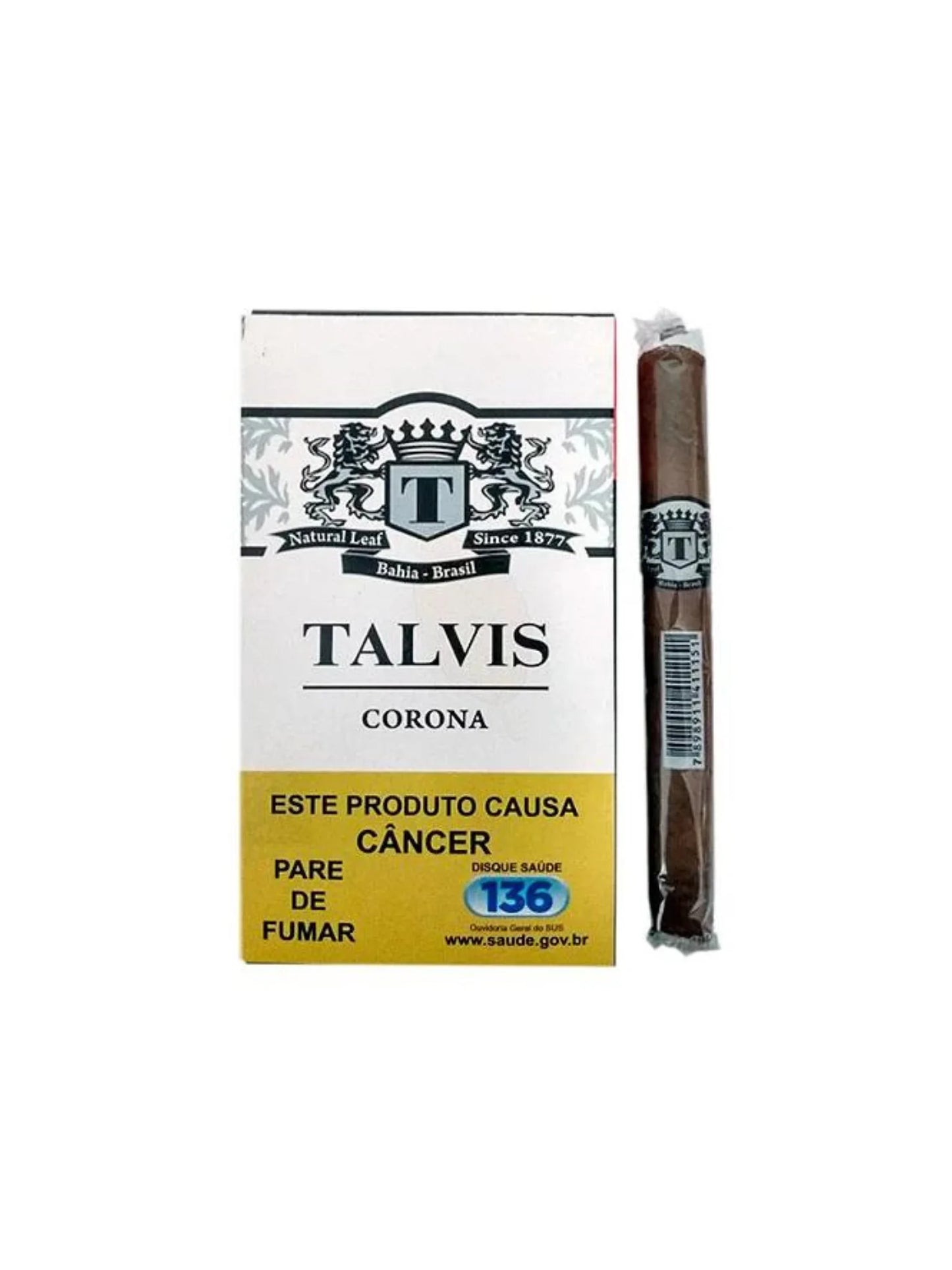 Caixa Charuto Talvis (Tradicional) cx c/ 5un (4500)