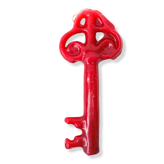 Vela Chave 17cm Vermelha (7000)
