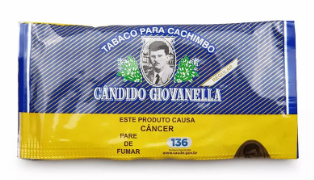 Tabaco para cachimbo Cândido Giovanella Tradicional 50g (4500)