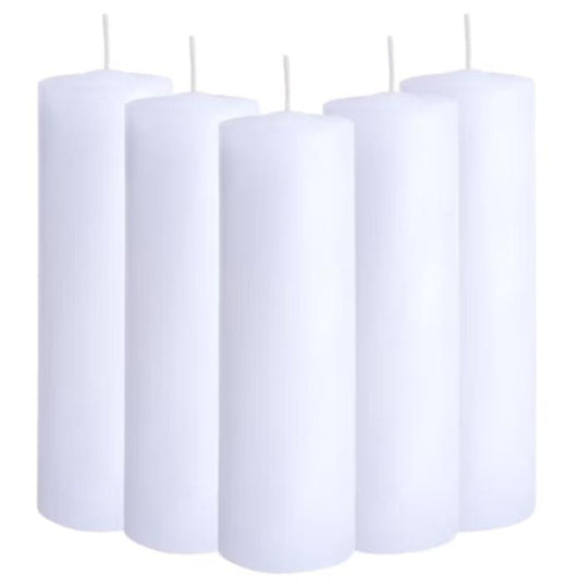 Pacote Velas 7 Dias Branca C/10 270g (8000)