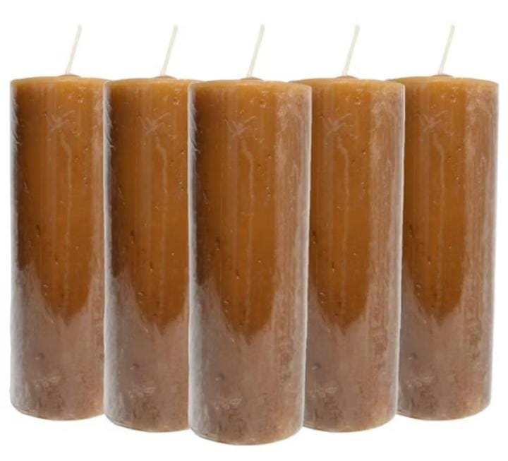 Pacote Velas 7 Dias Marrom C/10 270g (8000)