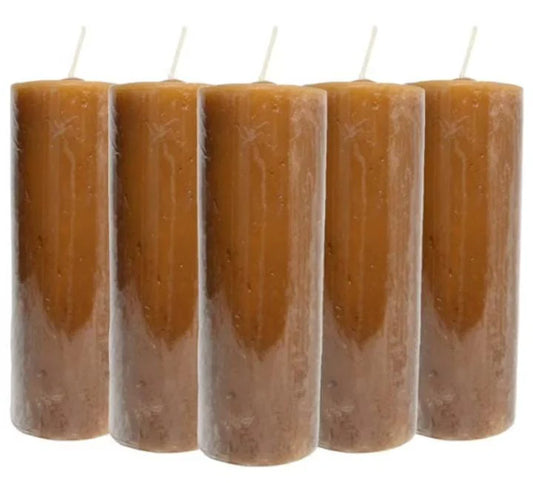 Pacote Vela 6 Dia Marrom C/10 230g (5500)