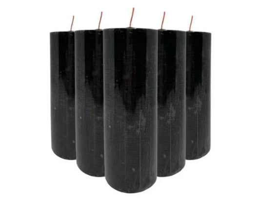 Pacote Vela 6 Dias Preto C/10 230g (5500)