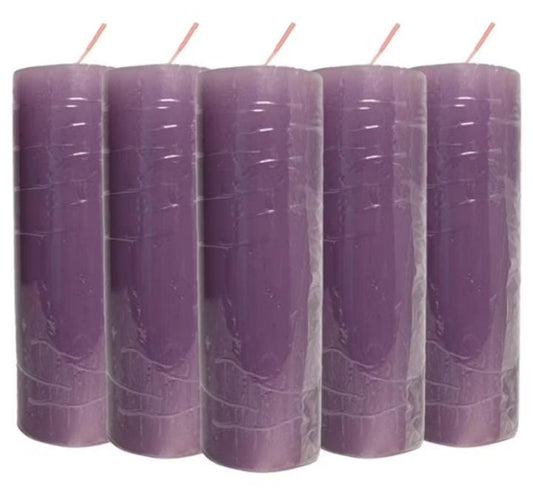 Pacote Velas 7 Dias Roxa C/10 270g (8000)