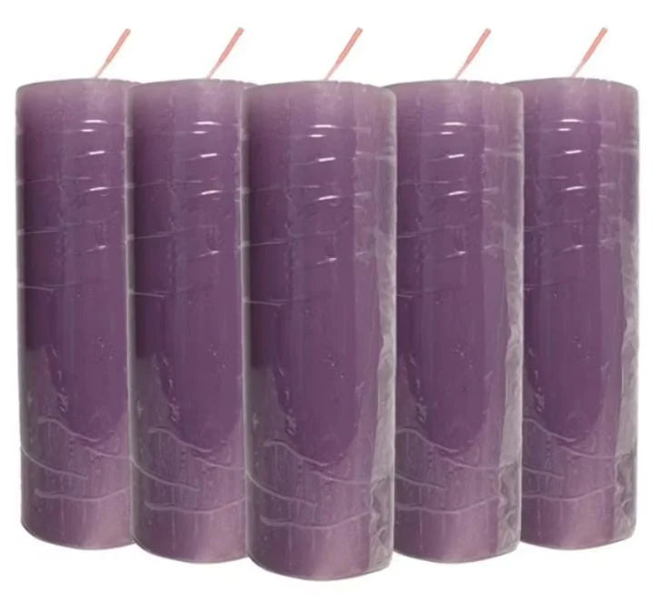 Pacote Vela 6 Dia Roxo C/10 230g (5500)