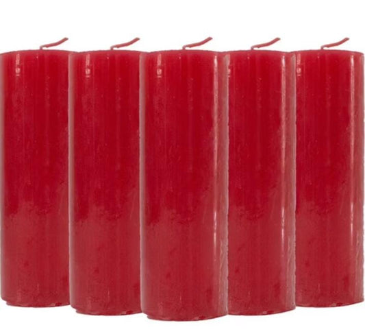 Pacote Velas 7 Dias Vermelha C/10 270g (8000)